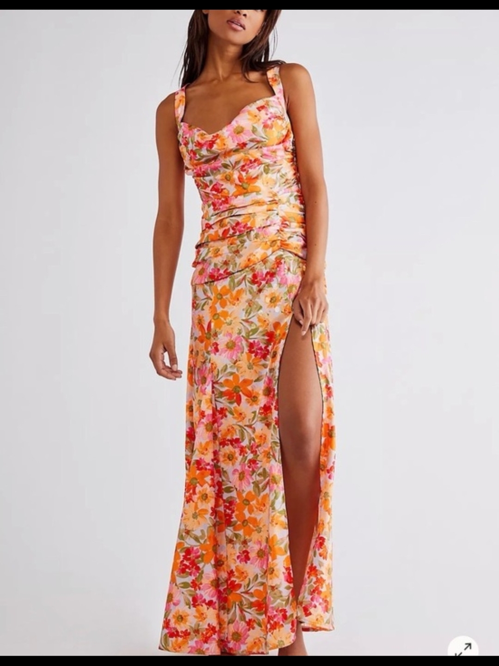 For Love And Lemons Floral Maxi Dress